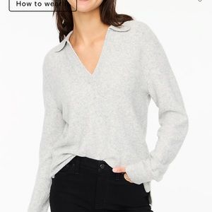 NWT Banana Republic sweater polo, SUPER soft!